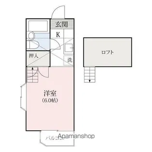 SAWAハイツ【2階】の間取り
