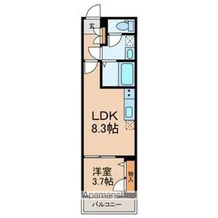 SATIS VITA (サティスビータ)【2階】の間取り