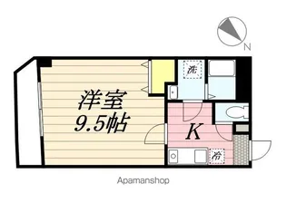 ウイングテラス大久保【3階】の間取り