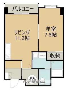 Gウェーブ松風(ジーウェーブマツカゼ)【503号室】の間取り