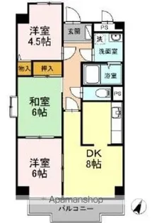 ミツモト宮浦ビル【4階】の間取り