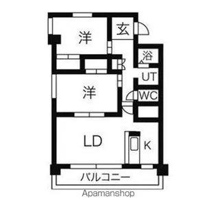ロゼ ロワール【5階】の間取り