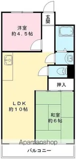 スエヨシハイツ【303号室号室】の間取り