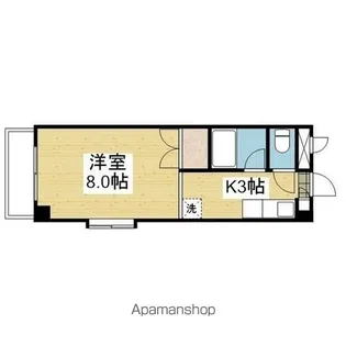 メッセ和泉北【406.号室】の間取り