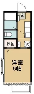 チェリーハウス【1階】の間取り
