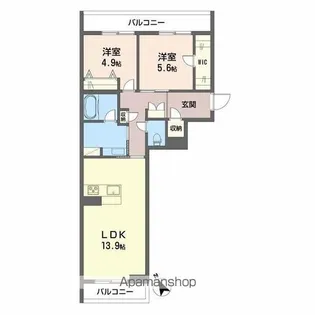 Comodo.TT【3階】の間取り