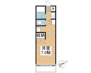 コンフォート【106号室】の間取り