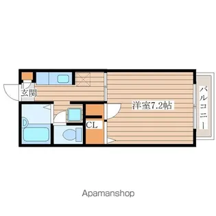 フレール中山1番館【2階】の間取り