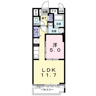 グランシャリオ 清瀬【3階】の間取り