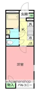 レオネクストヴィフⅡ【1階】の間取り