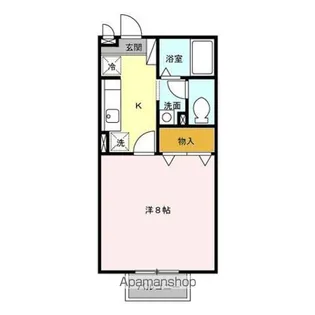 BERRY【2階】の間取り