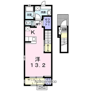 ブライトガーデン新Ⅰ【2階】の間取り