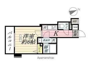 アイル横浜ノースツインズⅠ【5階】の間取り