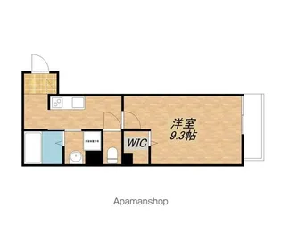 滋賀県野洲市行畑【アパート】の間取り
