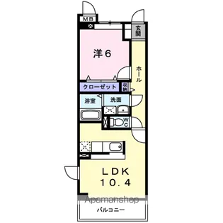 ローレル【3階】の間取り