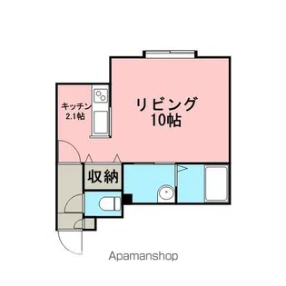 ミーナ【203号室】の間取り