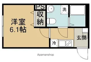 オーシャンハイツ本川越【1階】の間取り