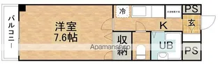 フレグランス末広【102号室】の間取り