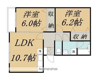 トラスト・リアン【301号室】の間取り