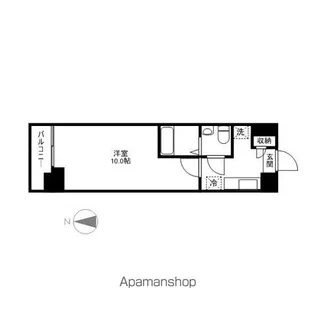ISM栄【11階】の間取り