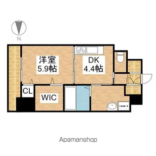 トレフルコート【5階】の間取り