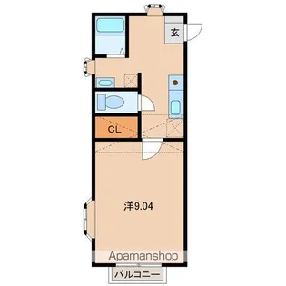 ロワジール(伊在)【2階】の間取り