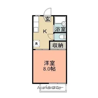 メゾンオソノエ【203号室】の間取り
