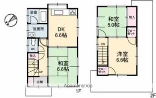 香川県丸亀市津森町【一戸建】の間取り