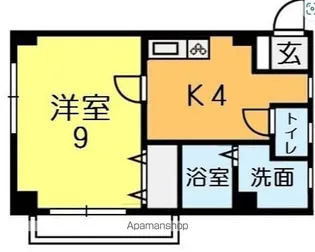 ペスコスターニョC棟【103号室】の間取り
