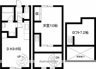 フローラⅡ【1階】の間取り