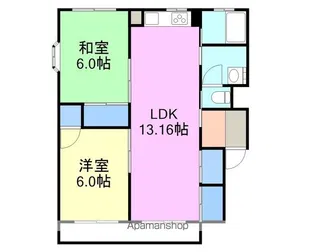 ステイトリーハウス【2階】の間取り