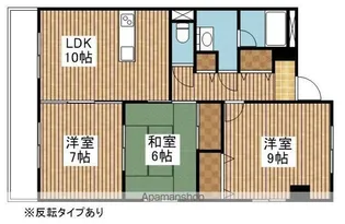 ベロウ蔵【3階】の間取り