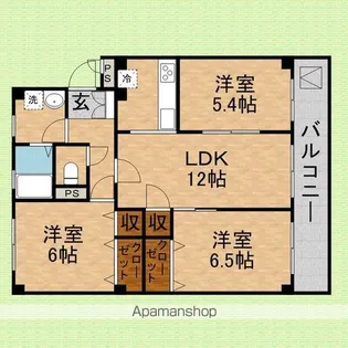 さくらパレス【2階】の間取り