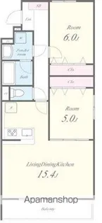 ヴィラ プロニティ【3階】の間取り