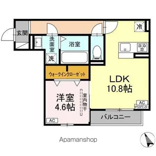 DーHILLS小池【3階】の間取り