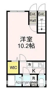 埼玉県狭山市入間川2丁目【アパート】の間取り