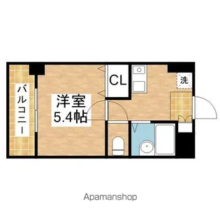 びいⅠ千種【4階】の間取り