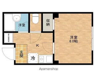OYA−BLDG【410号室】の間取り