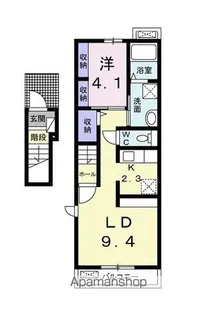 ベル・アンジュ A【2階】の間取り