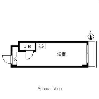 TOP・新宿薬王寺【2階】の間取り