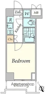 ルーブル神宮前【6階】の間取り