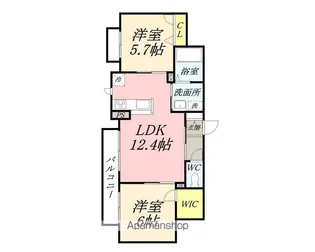 グランドウール A棟(西棟)【3階】の間取り