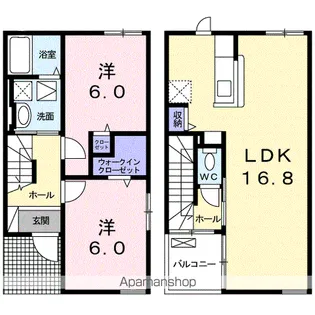 Vivaグランデ Ⅱ【1階】の間取り