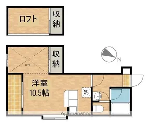 K’Sハウス【2階】の間取り