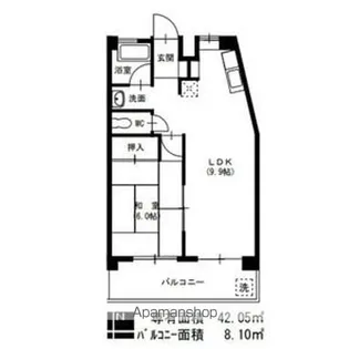 ロイヤルハイツタニ【3階】の間取り
