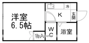 メゾン双葉ケ丘【105号室】の間取り
