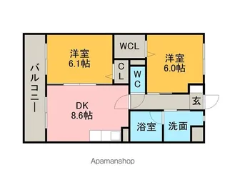 NEO【2階】の間取り