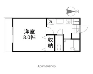 プティ・オーベルニュ【3階】の間取り