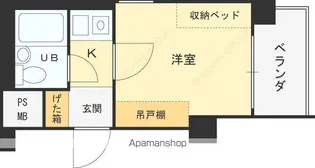 ライオンズマンション中之島公園北【7階】の間取り