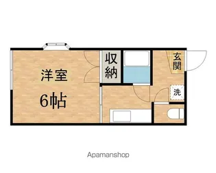 ロードサイドコスモス【1階】の間取り